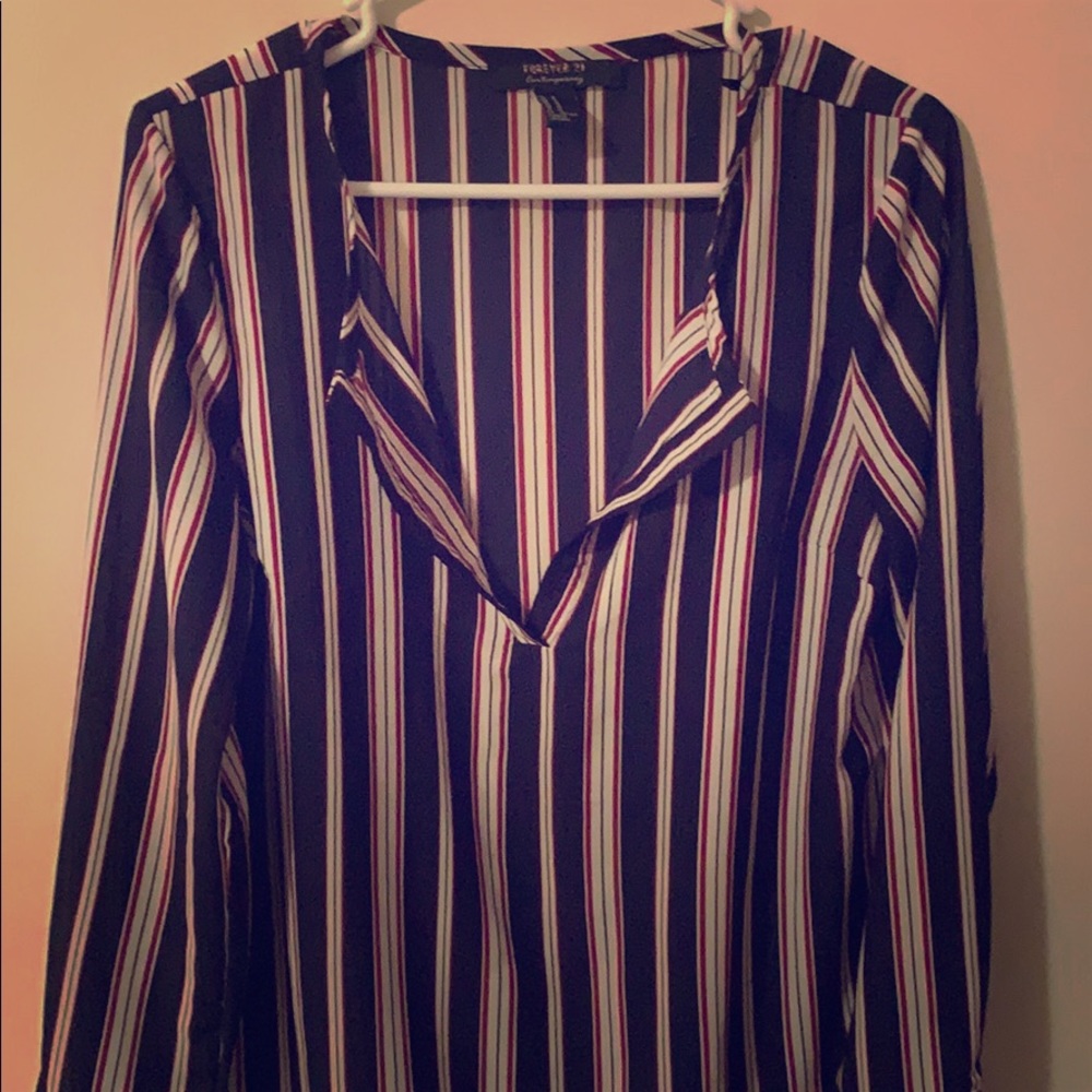Long sheer tunic
